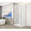 Gelco TRINITY CHROME obdĺžniková sprchová zástena 1200x800mm, matné sklo, lavé GT5680-12ML-CH