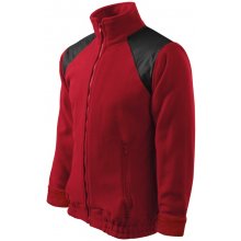 Malfini Unisex mikina Rimeck jacket HI-Q 506 marlboro červená