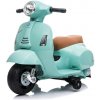 Mamido elektrický skúter Vespa 300 Mini tyrkysová