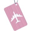 Visačka na kufor lietadlo ružová | mystore.sk