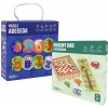 Puzzle - EDUkid EDUkid Set Puzzle Abeceda SK/CZ a Hra Ovocný sad a veverička