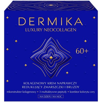 Dermika Luxury Neocollagen obnovujúci krém na redukciu hlbokých vrások 60+ 50 ml