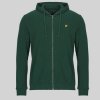 Lyle & Scott Bundy ZIP Through Hooded Jacket Zelená