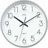 Plastové dizajnové strieborné hodiny JVD HX2495.1