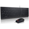 LENOVO klávesnice Essential Wired USB Keyboard + Mouse Set - USB, černá 4X31R64408 Lenovo