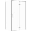 CERSANIT Sprchový kút obdĺžnikový LARGA pravý 120x90x195 cm chróm S601-316