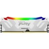 KINGSTON DIMM DDR5 FURY Renegade White RGB XMP 16GB 6400MT/s CL32 KF564C32RWA-16