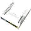 MKR Mikrotik CSS106-1G-4P-1S sieťový prepínač Gigabit Ethernet (10/100/1000) Podpora napájania cez Ethernet (PoE) Biela