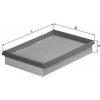 Mahle LX 675 Vzduchový filter