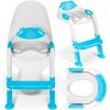 Detské WC sedadlo s rebríkom medvedík Ricokids 729200 modrá