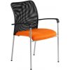 Rokovacia stolička TRITON Net oranžová - 1 kus - 1 KS - 3 - 5 hodiny - - áno - rokovacia stolička - 46 - sieťované - sieťovina / textília - 36 mesiacov - Office Pro - OfficePro Triton Net - 120 kg - č