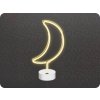TelForceOne Neolia Neon LED dekorácia Mesiac na podstavci 3xAA/USB [RTV100279]