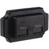 USB QC3.0 + USB-C zásuvka 12/24V, montáž na povrch (34677.3)