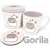 CurePink Dárkový v plechové krabičce Pusheen Marshmallow hrnku GP85551 370 ml