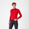 CASTELLI Cyklistická vetruodolná bunda - DO.DI.CI. - červená XS