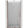 Mexen Velar, posuvné sprchové dvere do otvoru 110 cm, 8mm sklo námraza, ružové zlato, 871-110-000-31-60