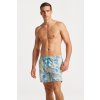 PLAVKY GANT CF TROPICAL PRINT SWIM SHORTS LAGOON