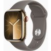 Apple Watch S9 Cell/45mm/Gold/Šport Band/Clay/-M/L