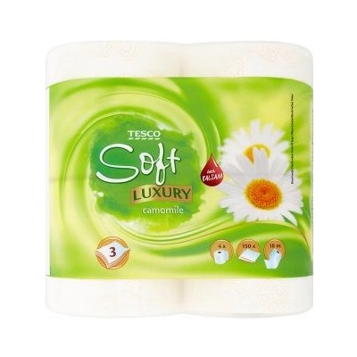 Tesco Soft Luxury Camomile 3 vrstvy 4 ks od 2,69 € - Heureka.sk