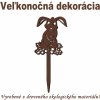 Veľkonočná ozdoba - zápich 5 Tmavá