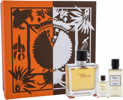 Hermes Terre d´Hermès EDP 75 ml + sprchový gél 40 ml + EDP 5 ml darčeková sada