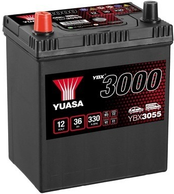 Yuasa YBX3000 12V 36Ah 330A YBX3055