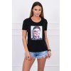 Dámske tričko s grafikou ženy MI5405 čierne