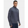 Pánske tričko Under Armour UA Tech Utility 1/4 Zip-BLU – sivo-modré Velikost: L