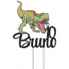 Zápich - Dinosaurus s menom a vekom (typ 03) - bez paličky - Iný rozmer - Obrázok