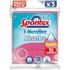 Spontex Hubové utierky s mikrovláknom 3 ks