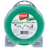 Makita struna nylonová 2,0mm, zelená, 30m, speciální pro aku stroje E-01775