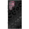 Picasee silikónový čierny obal pre Samsung Galaxy S22 Ultra 5G - Midnight Leopard