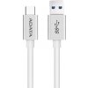 Adata ACA3AL-100CM-CSV USB Typ C - USB 3.1 5Gb/s, 1m, stříbrný