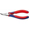 KNIPEX KNIPEX Kliešte guľaté 145mm pre elektroniku zahnuté / 3582145 Knipex
