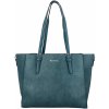 Dámska kabelka cez rameno modrozelená - Coveri Ricciarda modrá