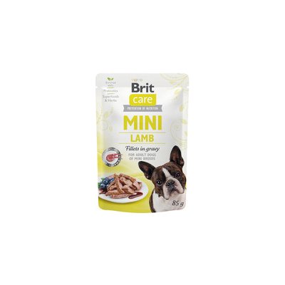 Kapsička Brit Care Mini Lamb fillets in gravy 85 g