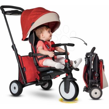 Smart Trike skladacia smarTfold 7v1 Stroller Melange 500 TouchSteering červená