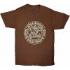 Black Sabbath Henry Pyramid Emblem Chocolate Brown XL Tričko
