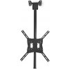 NEDIS stropní držák pro LCD a TV/ 26 - 42 / nosnost 20 kg/ náklon 25°/ úhel otáčení 90°/ nastavitelná výšká/ ocel/ černý
