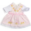 Bigjigs Toys Ružové šaty s bielym tričkom pre bábiku 28 cm