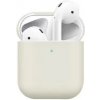 AppleKing matný silikónový obal pre AirPods 1 / 2 - svetlosivý - možnosť vrátiť tovar ZADARMO do 30tich dní