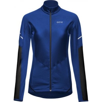 Gore Thermo Long Sleeve Zip Shirt women blue