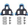 Shimano zarážky SPD SL SM-SH12 s vůlí, modro-černé