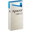 Apacer USB flash disk, USB 3.0, 64GB, AH155, strieborný, AP64GAH155U-1, USB A, s pútkom