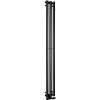 Sapho PILON radiátor 196x1800 mm 3 vešiaky čierny mat IZ128T