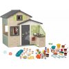 Set domček Priateľov s plnými dverami a kuchynkou Friends Evo Life Playhouse Smoby rozšíriteľný s doplnkami