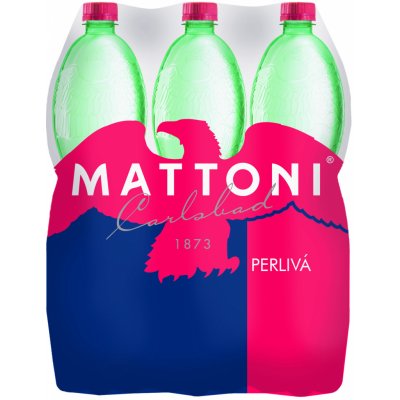 Mattoni Minerálna voda perlivá 6 x 1,5 l