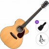 Pasadena PGC-200E SET Natural Elektroakustická gitara Jumbo