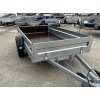 UNIKOL Príves brzdený valníkový 1800x3500mm celková hm. 1300 kg kolesá vedľa ložnej plochy