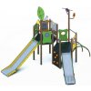 Playground System Herná zostava s nerezovými šmykľavkami Garden 51